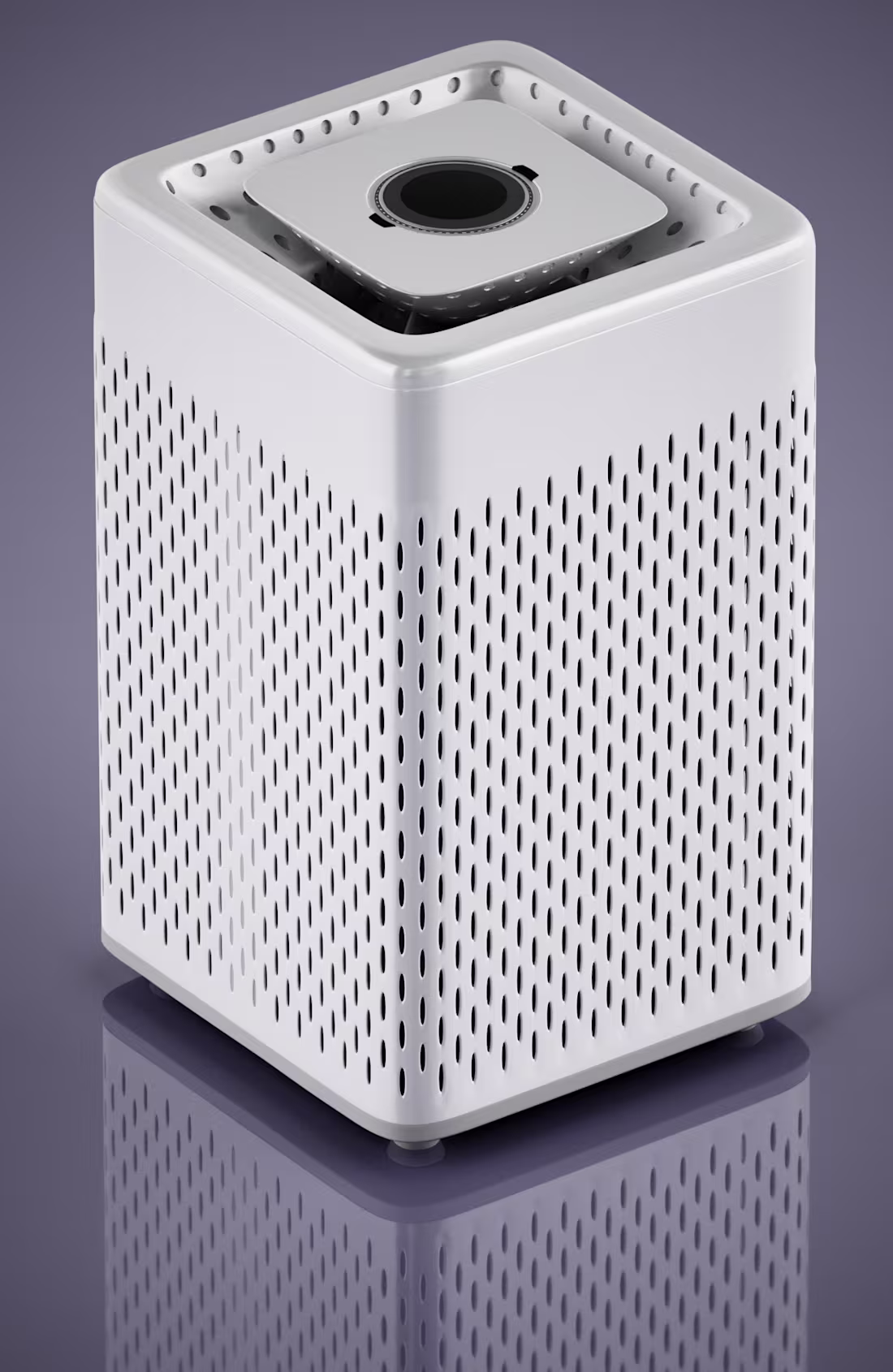 Cover image for Palmtree Air Purifier 3D modeling and rendering.