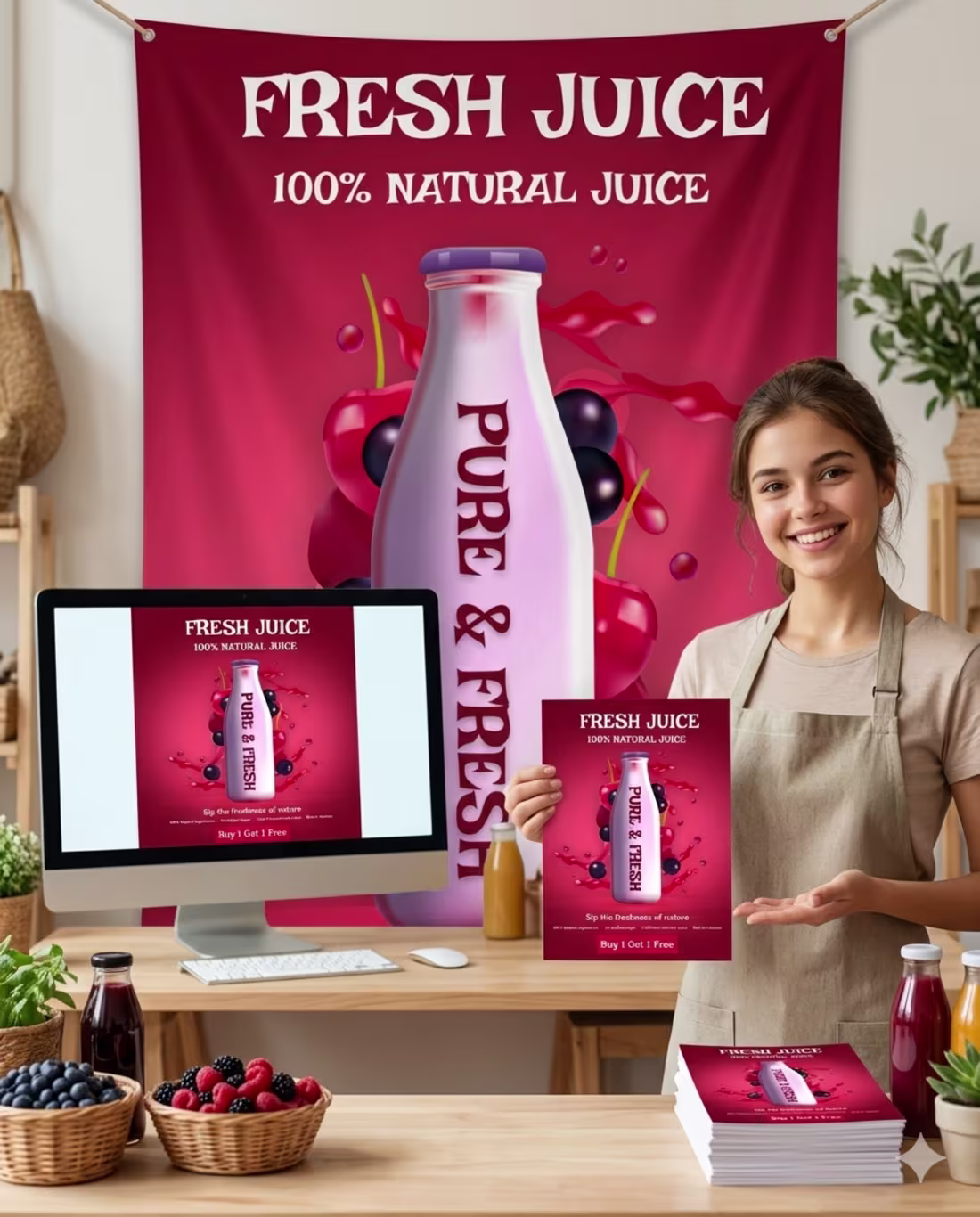Cover image for Fresh Juice – Product Flyer