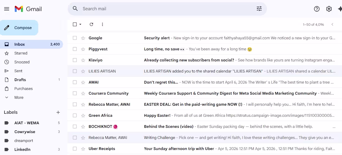 Cover image for Inbox sorting, filtering, labeling equals