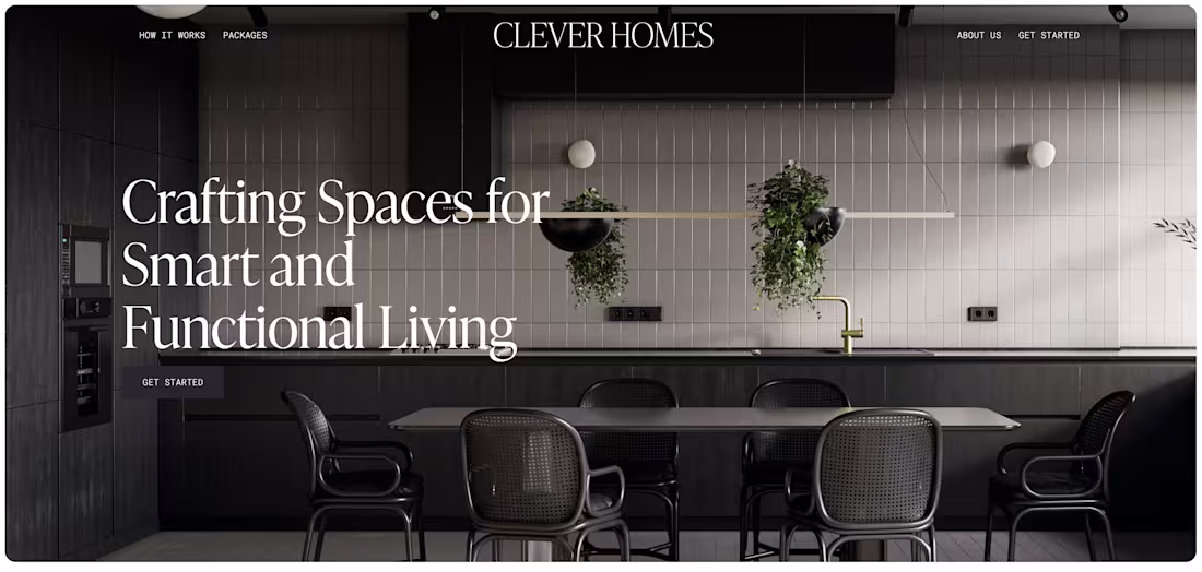 Cover image for Clever Homes - Website Design