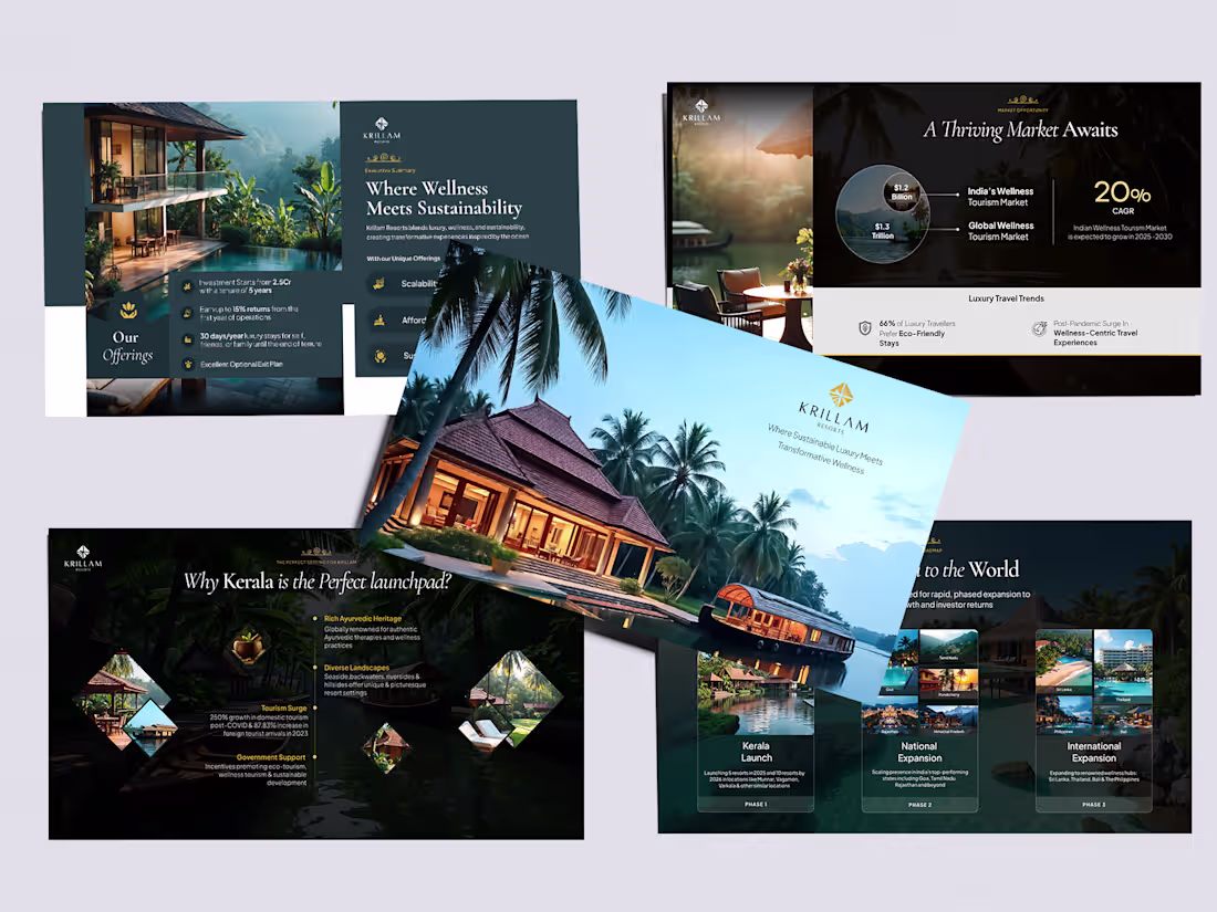 Cover image for Real Estate Developer Fundraising Pitch Deck