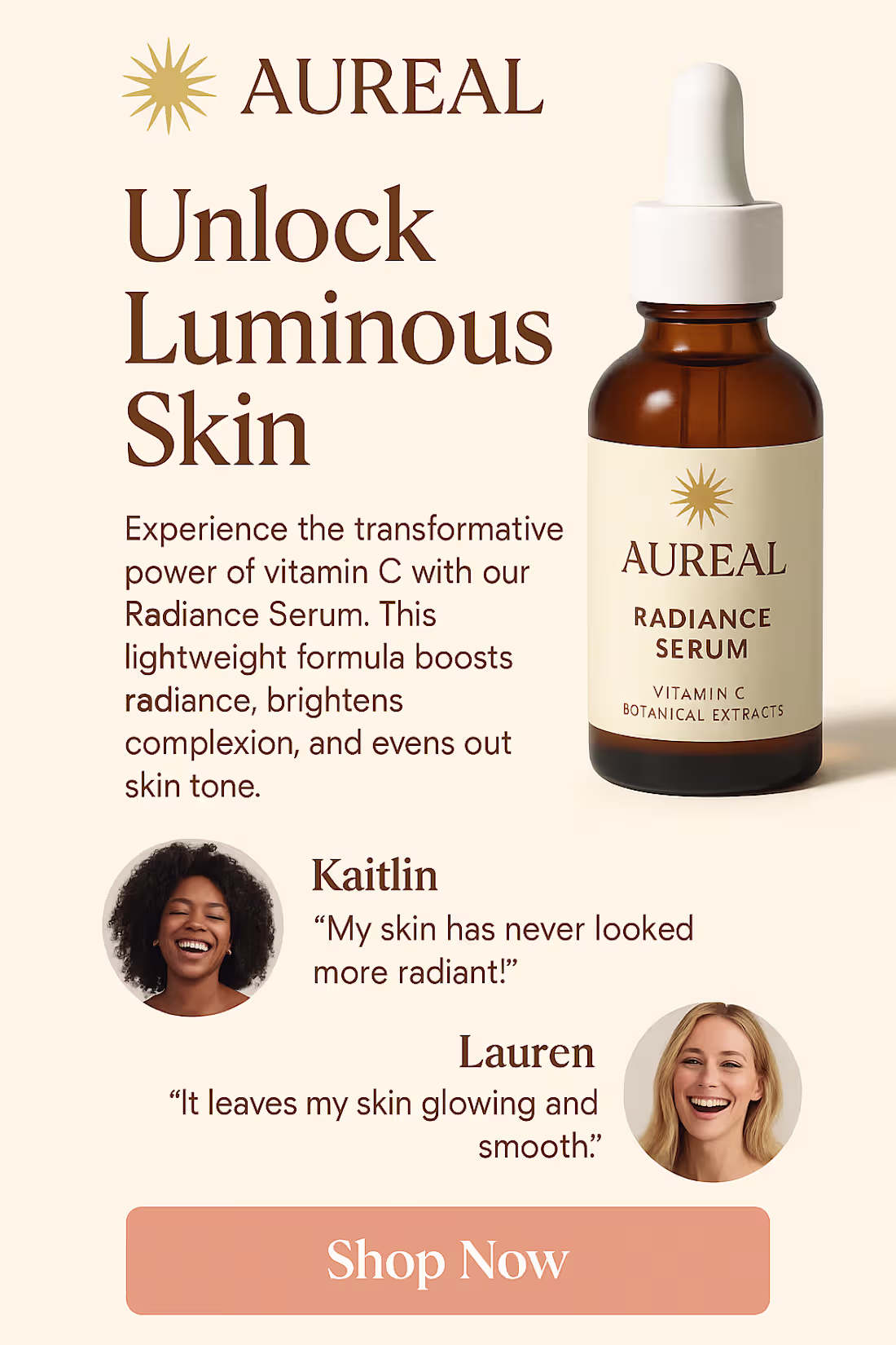 Cover image for Aureal - Radiance Vitamin C Serum