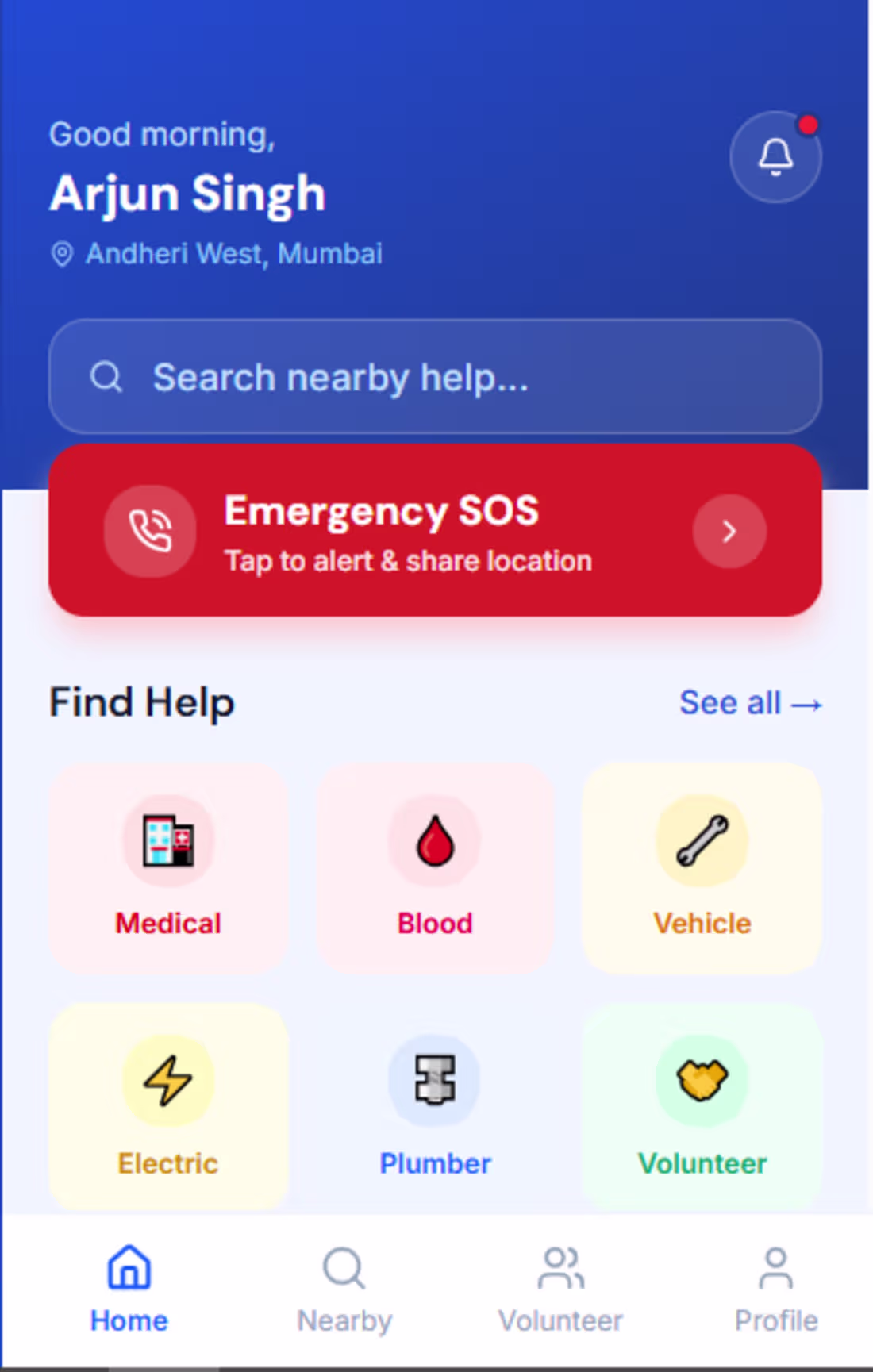 Cover image for HelpNow — Instant Local Emergency