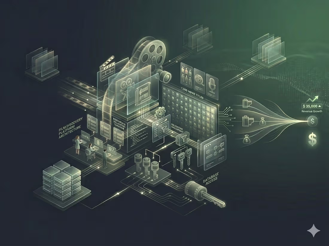 Cover image for Building a Movie Intelligence Database – FilmTech Startup