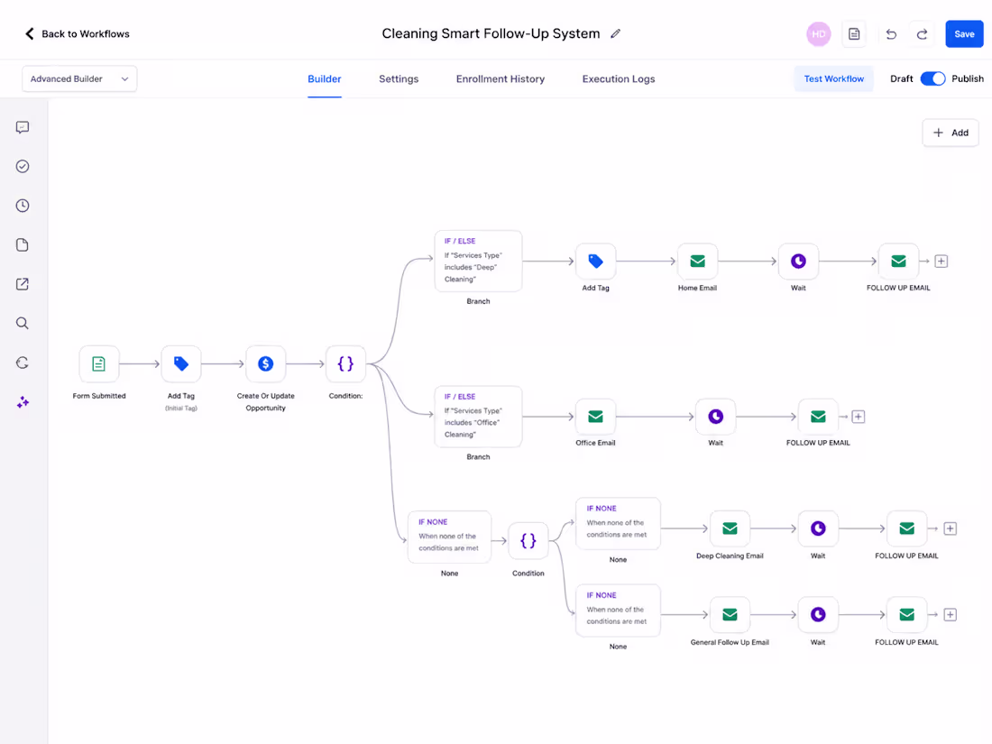 Cover image for An automated client follow-up workflow