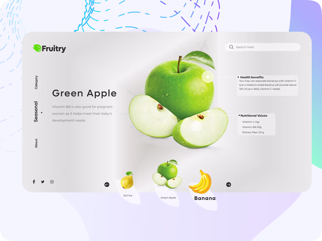 Cover image for Fruitry App