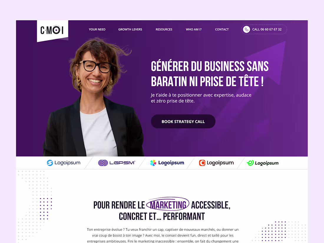 Cover image for B2B Marketing Website Development for C·MOi