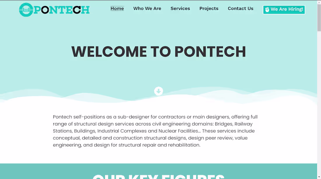 Cover image for Wordpress Company Website Redesign