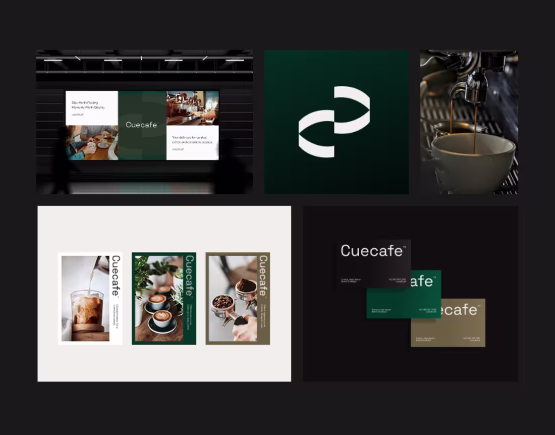 Cover image for Cue Cafe | Designing the Art of the Pause
