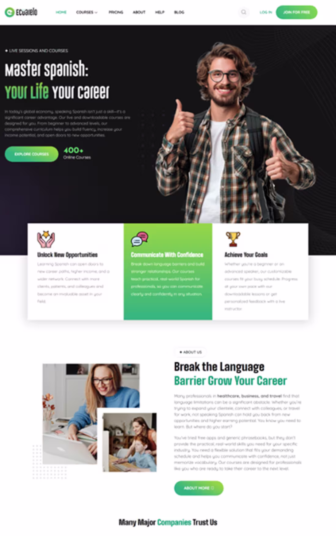 Cover image for Learning Management System - WordPress,