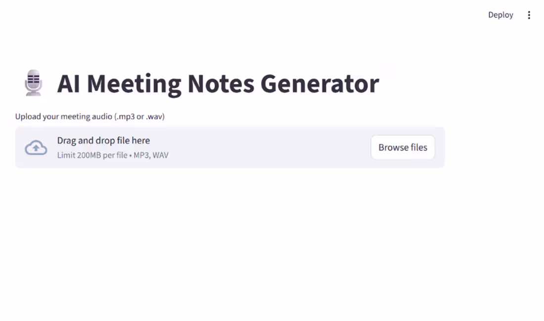 Cover image for Developed an AI-powered Meeting Notes