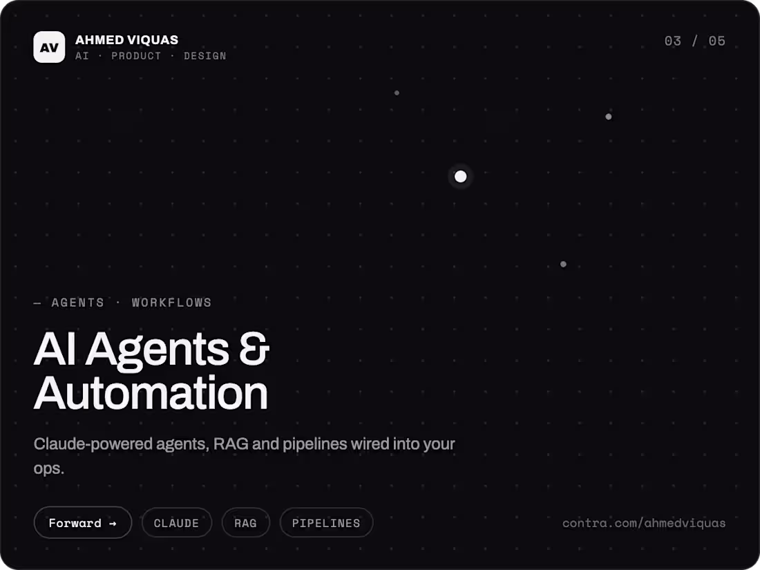 Cover image for AI Agents & Workflow Automation with Claude