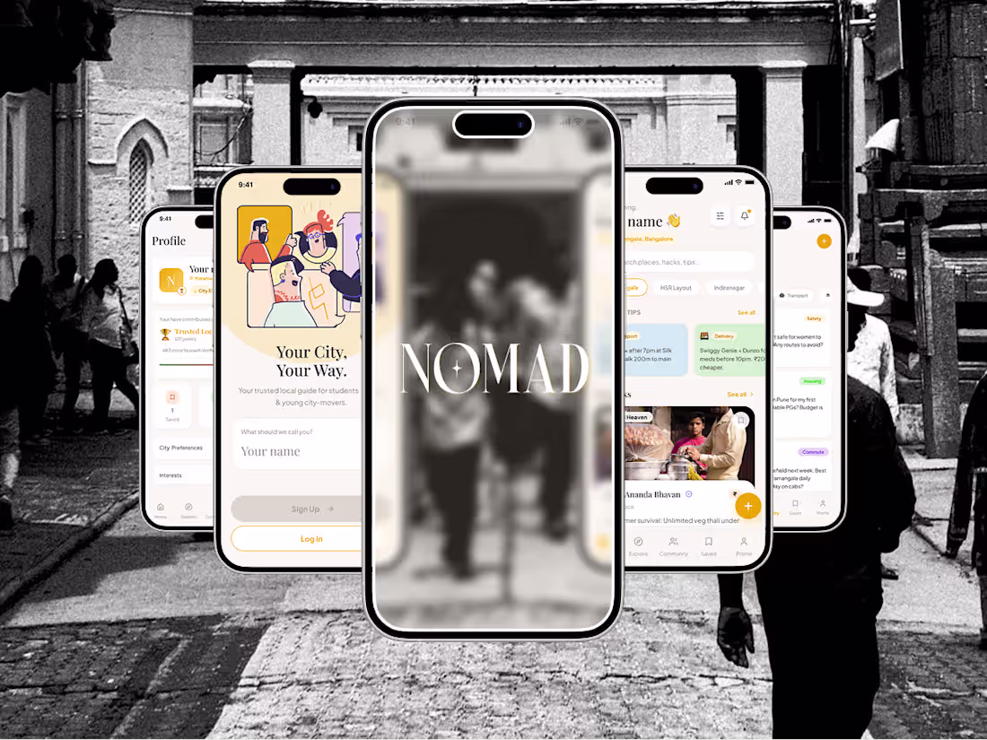 Cover image for Nomad | Product Design Case Study