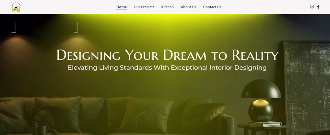 Cover image for IdeaGo Interiors – Interior Design & Renovation Services Website