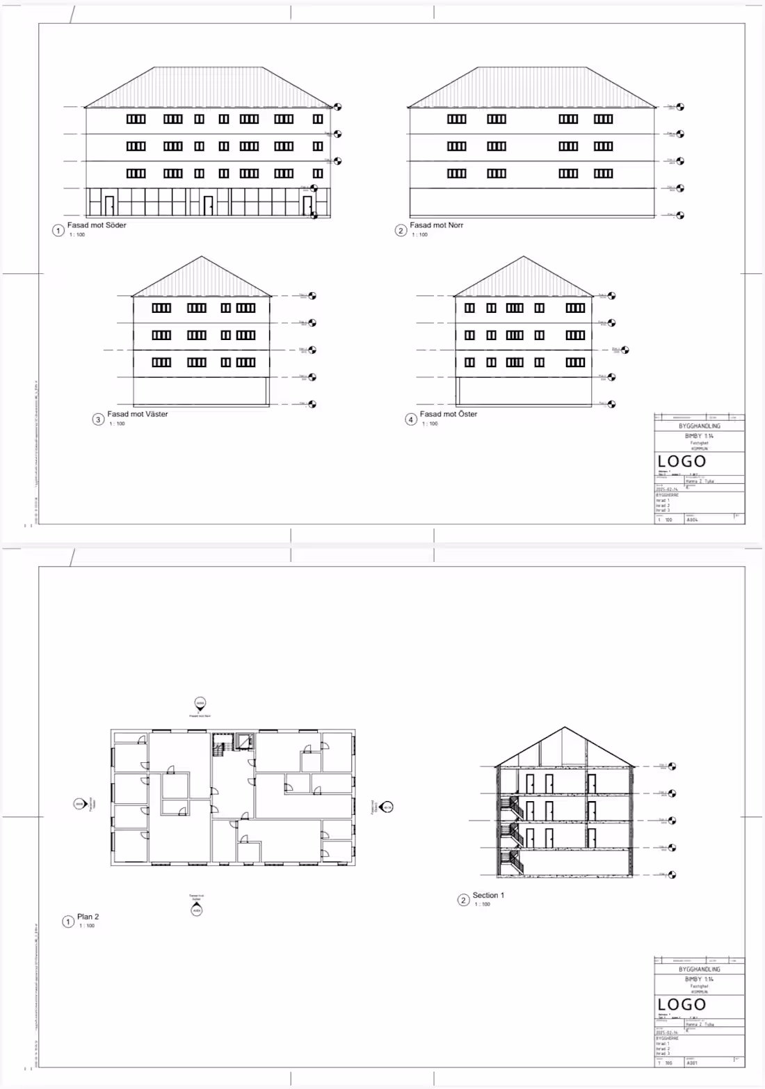 Cover image for A building made in Revit