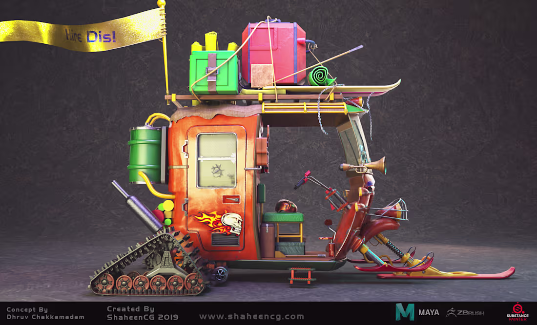 Cover image for TukTuk for hire https://www.behance.net/gallery/89674373/Tuk...