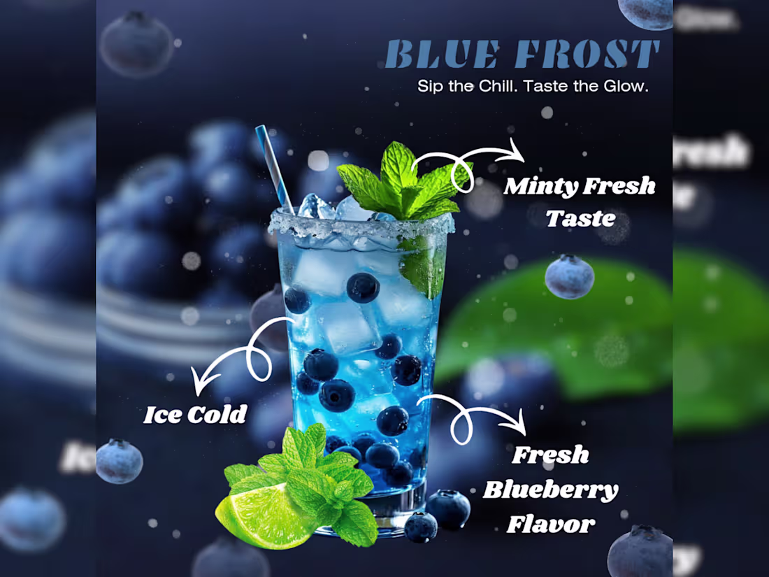 Cover image for Designed a visually refreshing mocktail