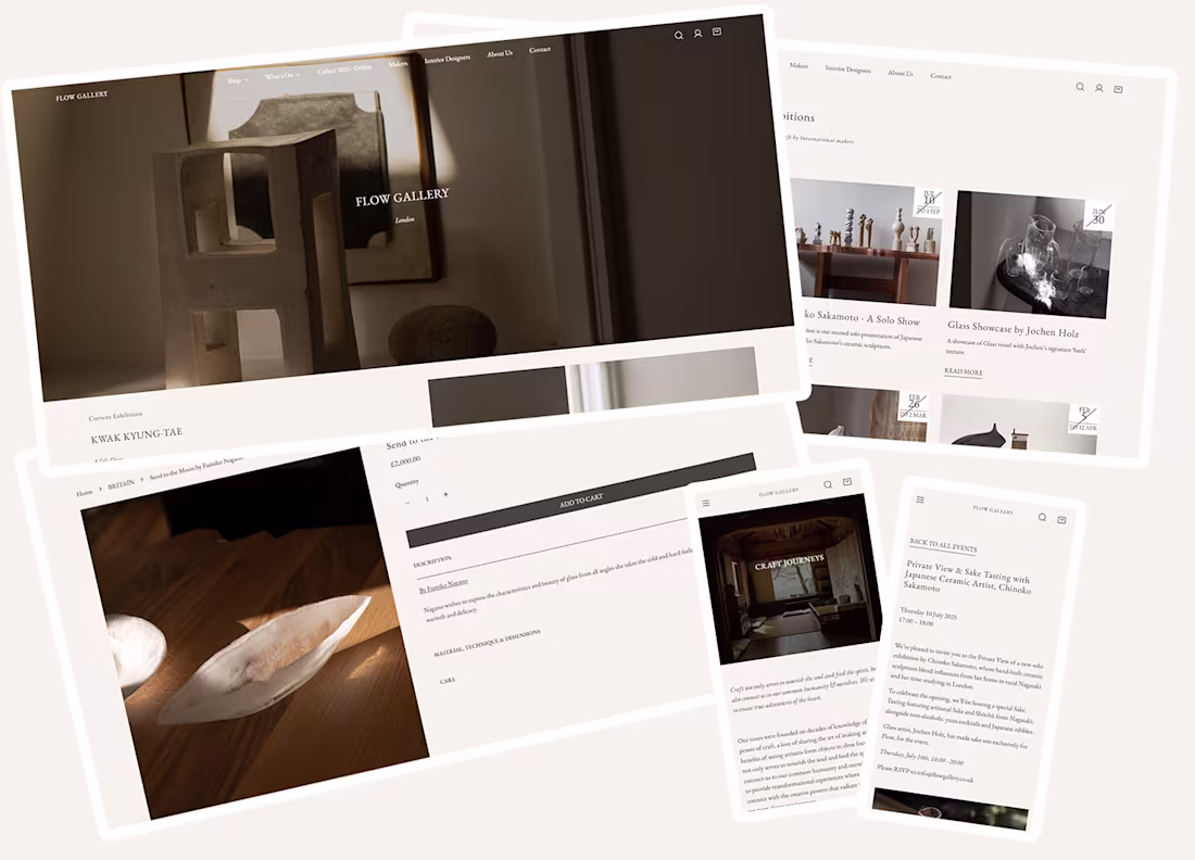 Cover image for Really happy to see this one go live. Flow Gallery is a refi...