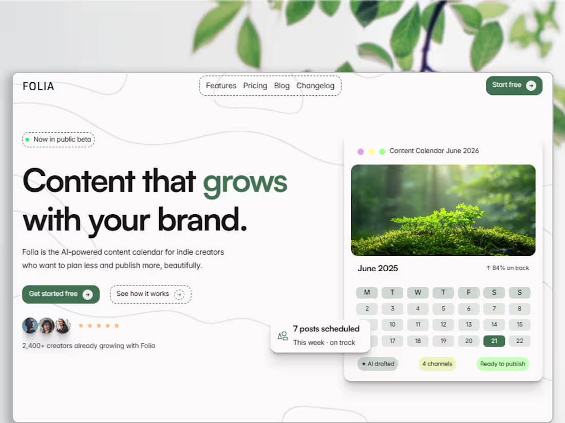 Cover image for AI-Driven Content Calendar SaaS: Enhance Your Publishing Eff...