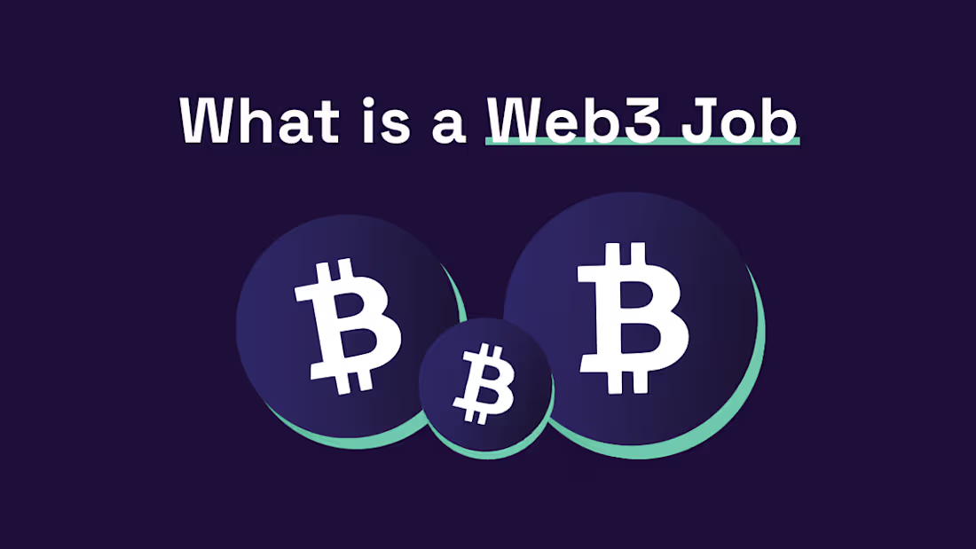 Cover image for What is a Web3 Job?