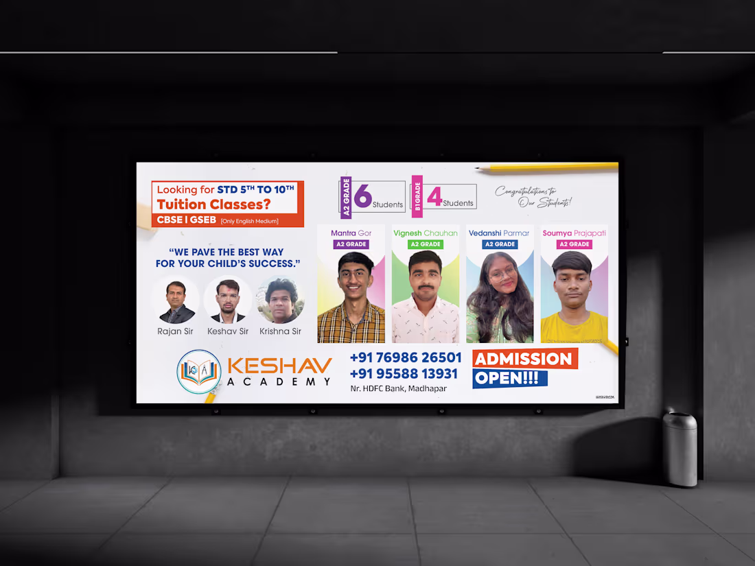 Cover image for For Keshav Academy, we executed