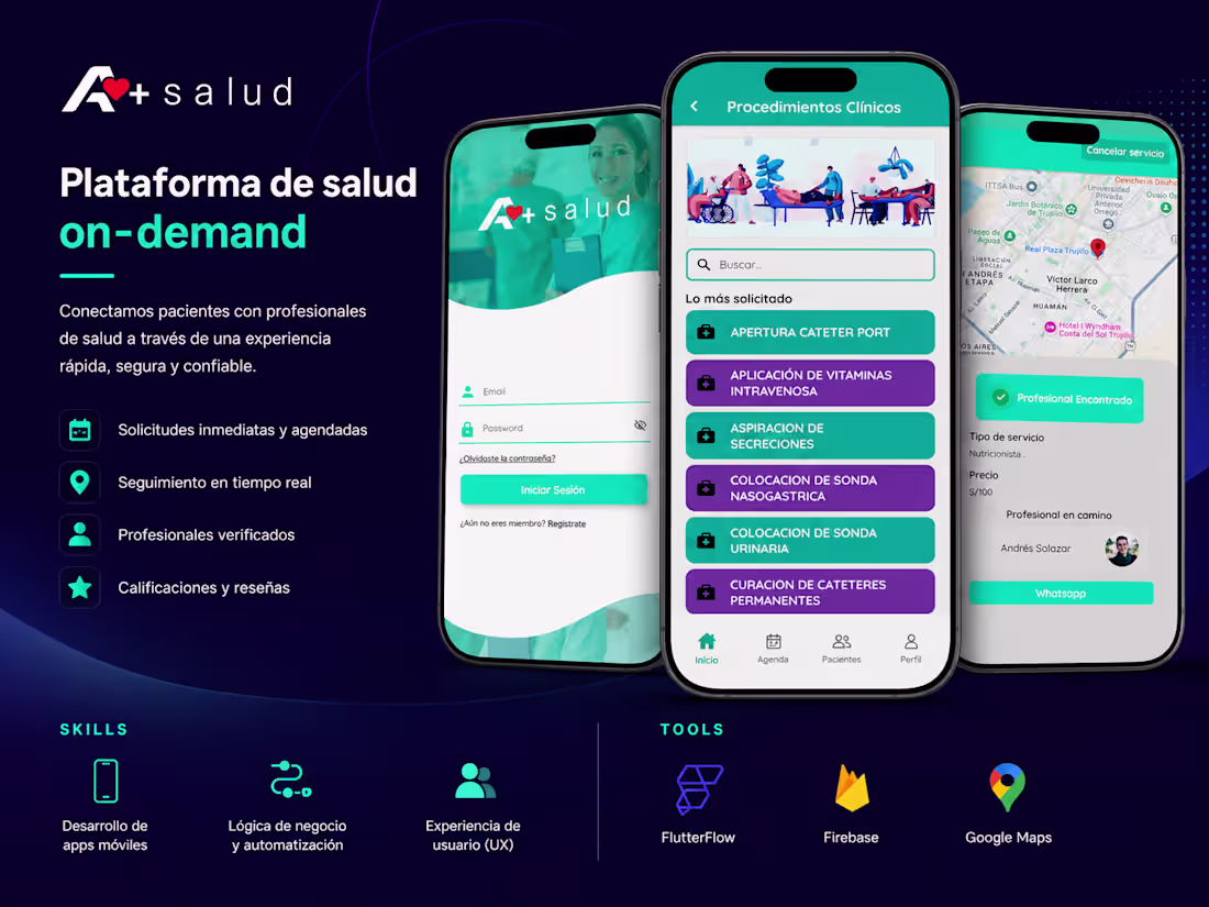 Cover image for Desarrollé una app móvil de