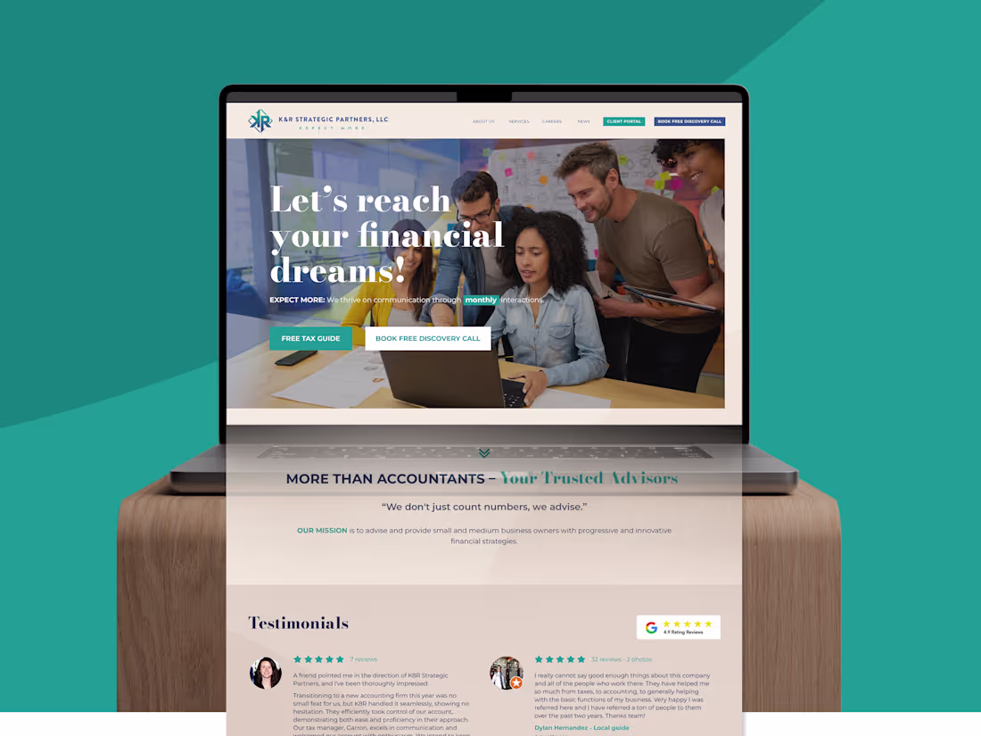 Cover image for 5 pages Web design and programming in Wordpress