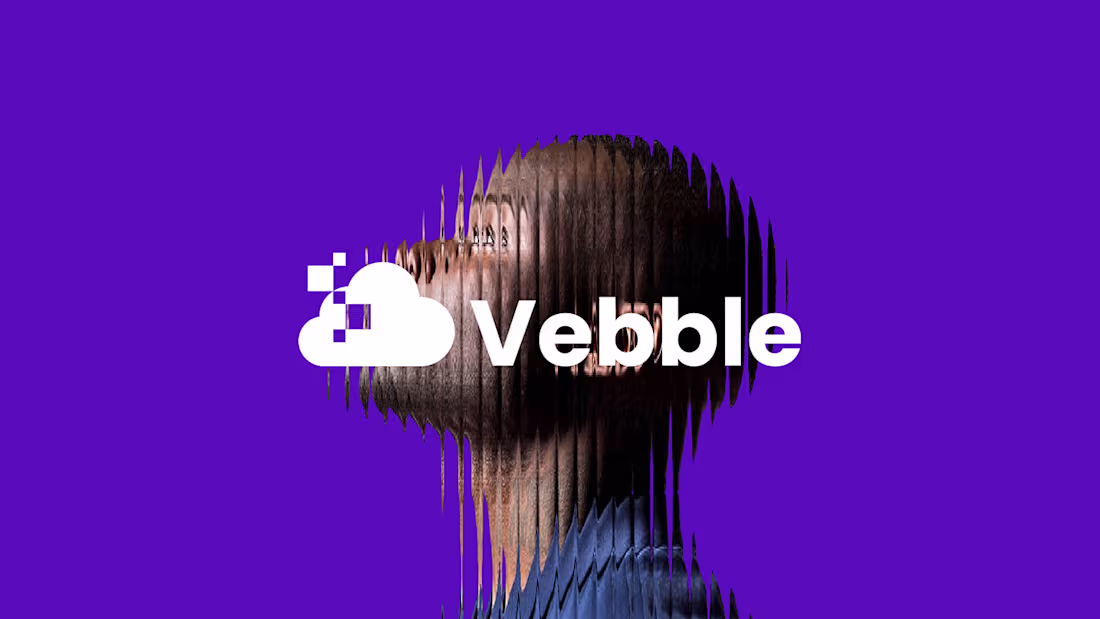 Cover image for Vebble Logo mark :: Behance