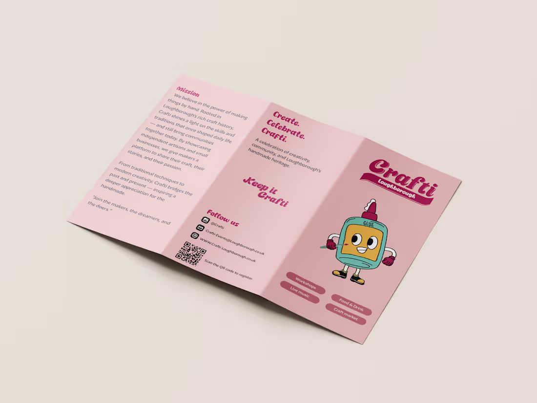 Cover image for Crafti is a vibrant, craft-focused