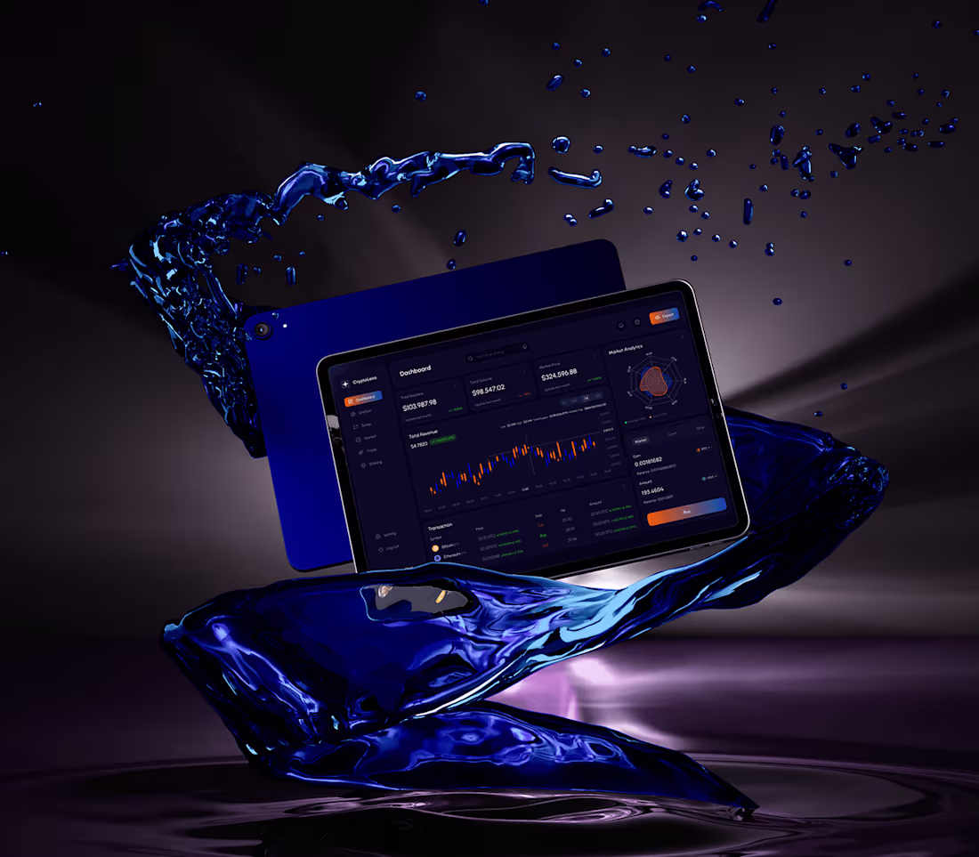 Cover image for Crypto Dashboard UI