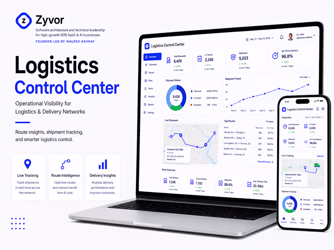 Cover image for Logistics Control Center