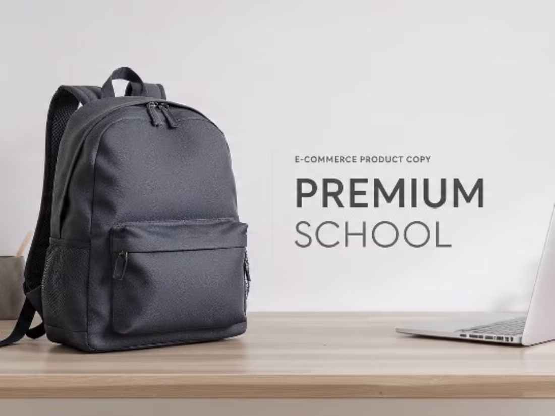 Cover image for Premium School Backpack – Product