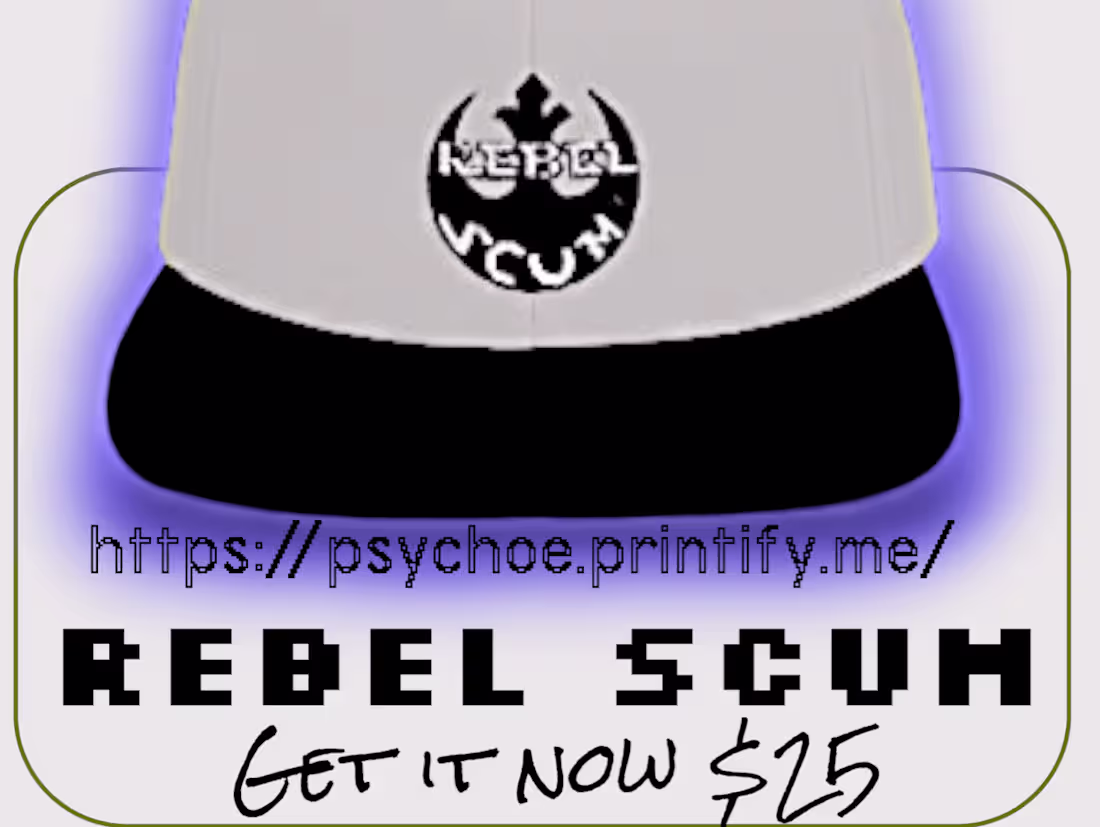 Cover image for Rebel Scum POD Hat For Star Wars Day