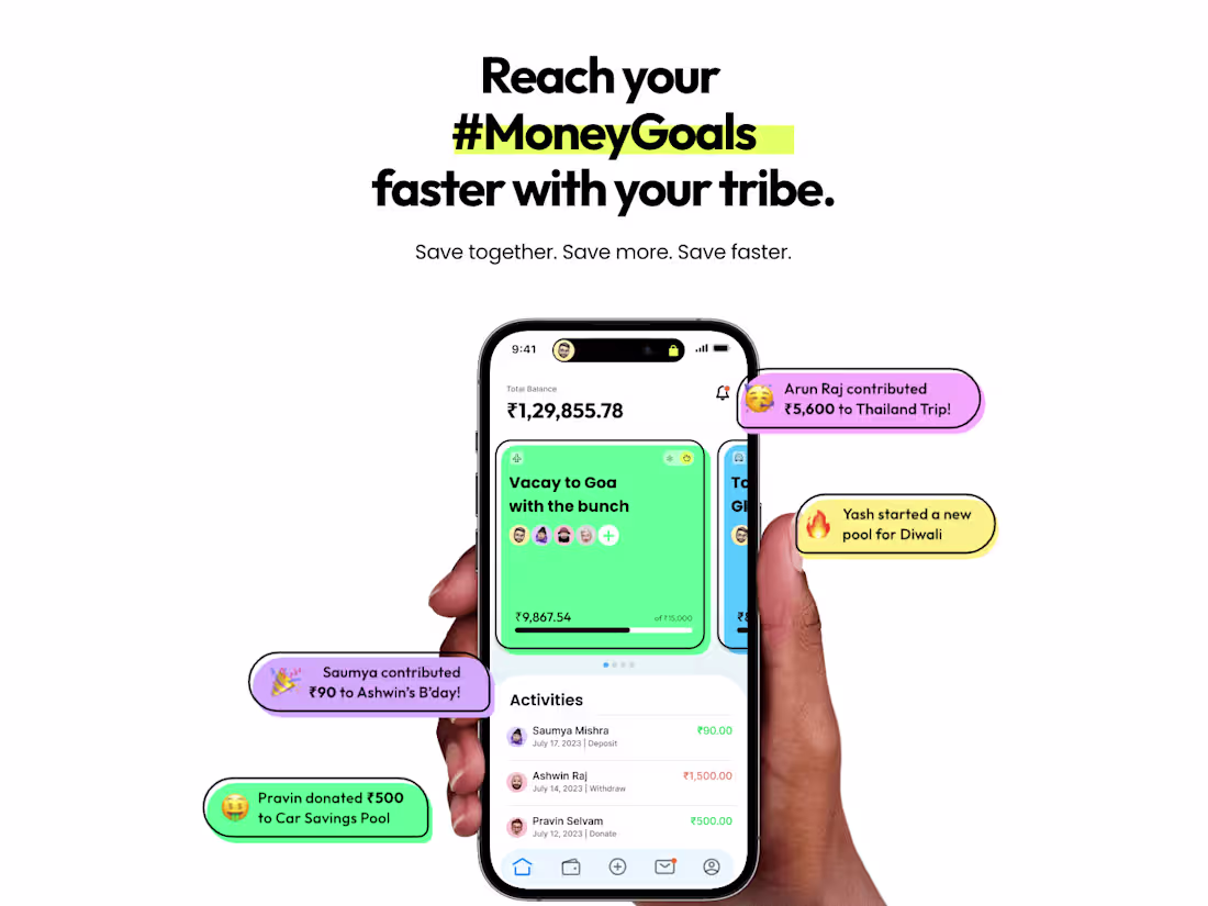 Cover image for Trampolin - Social Money App