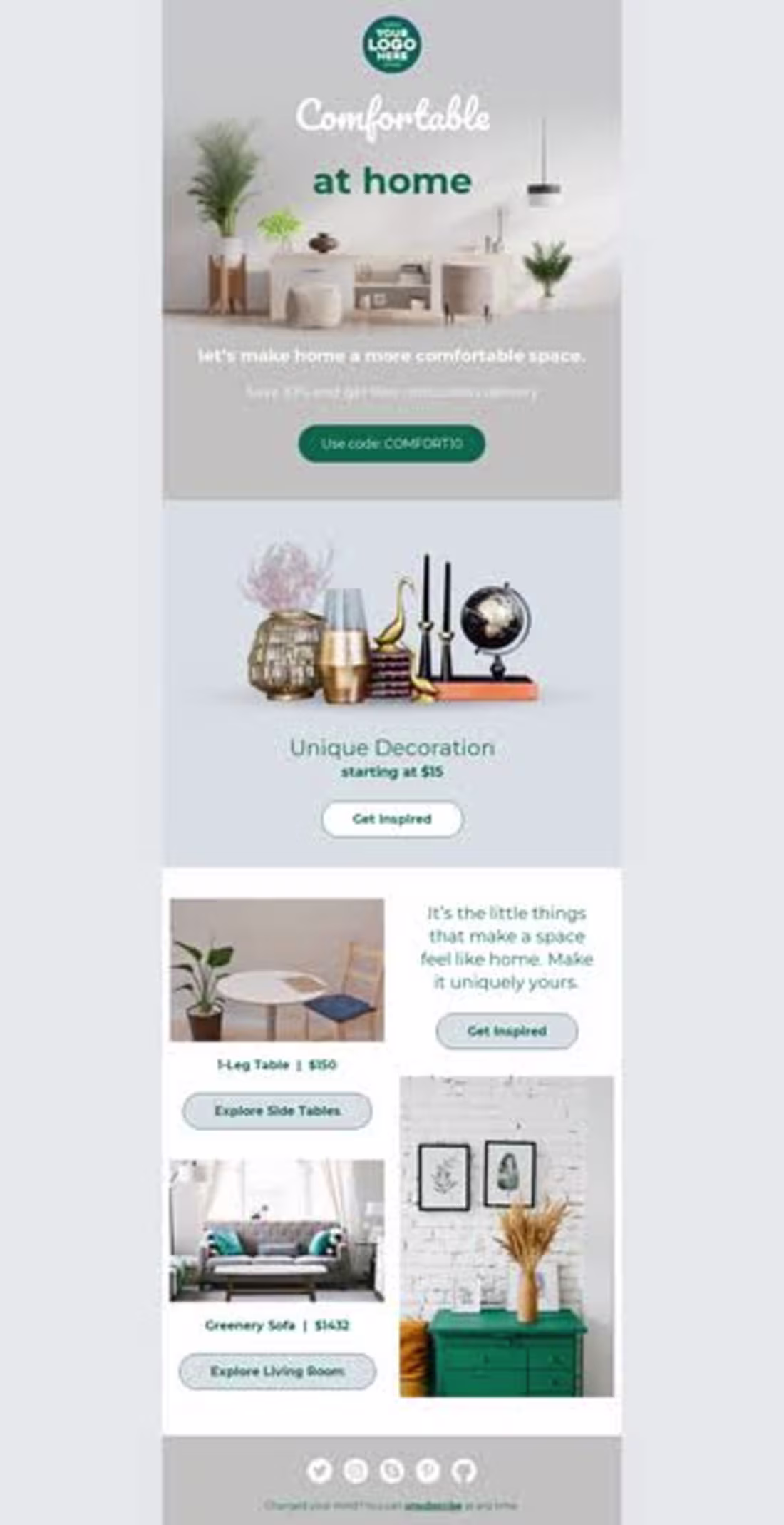 Cover image for Cozy Modern Online Experience for Home Decor Brand