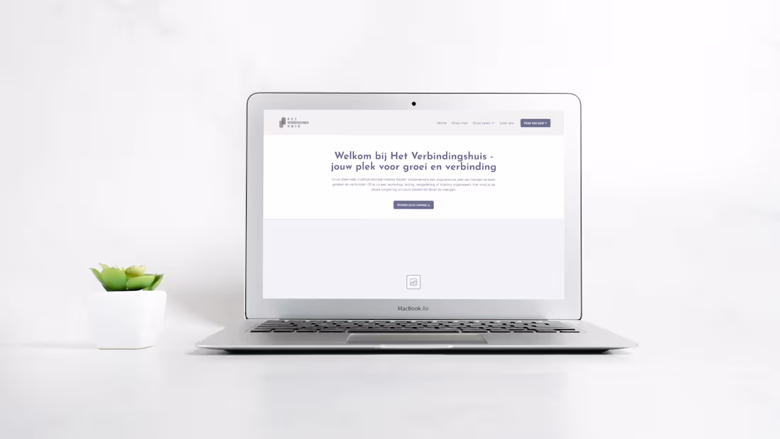 Cover image for Het Verbindingshuis — UX/UI Wireframes Project