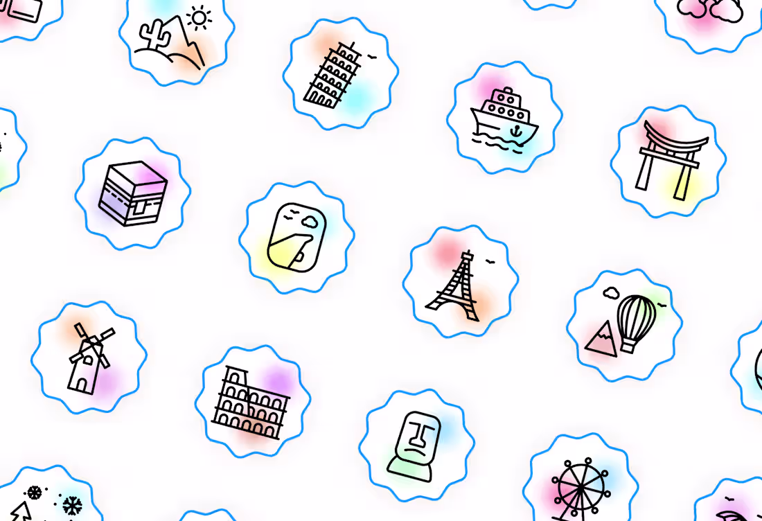 Cover image for Scenery and travels icons