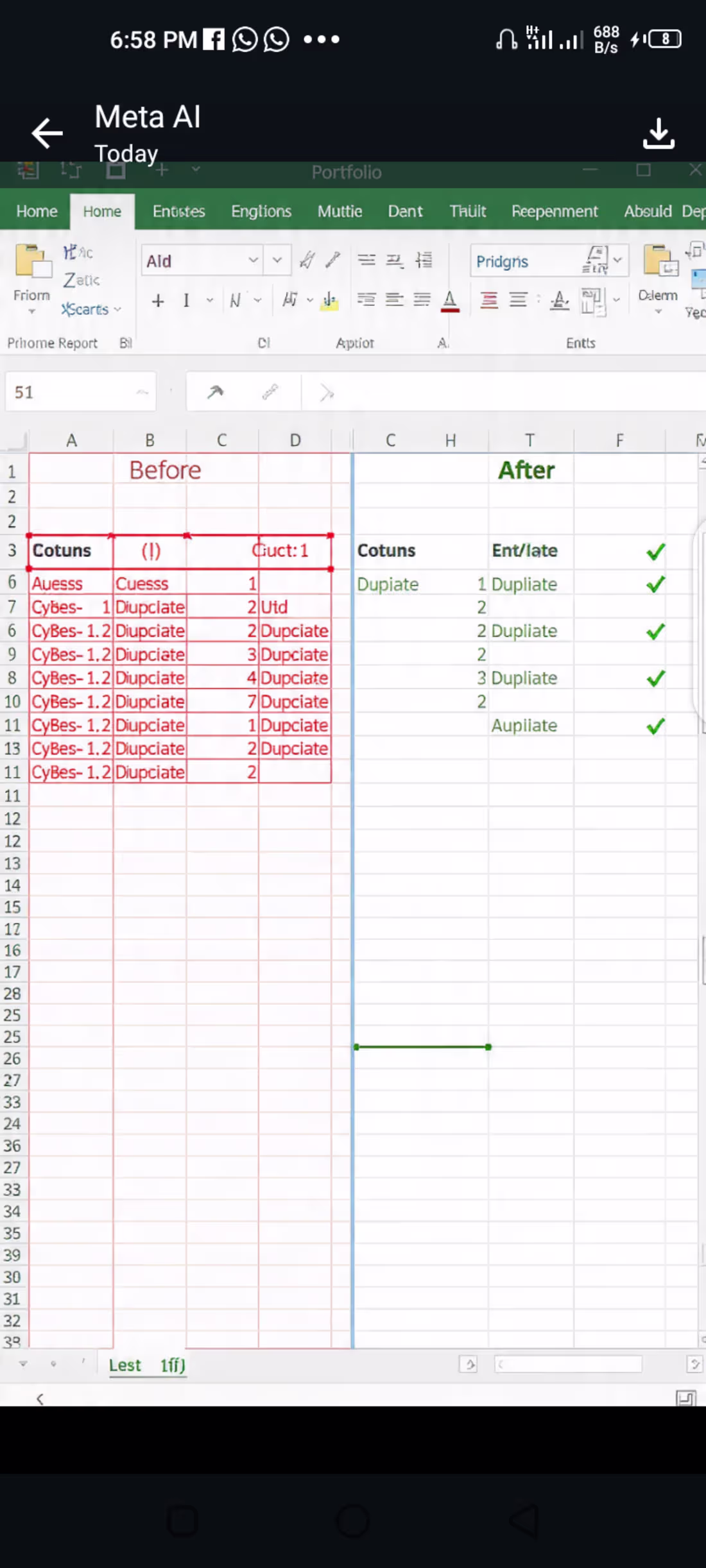 Cover image for Excel Data Cleaning
Removed 50+ duplicate
