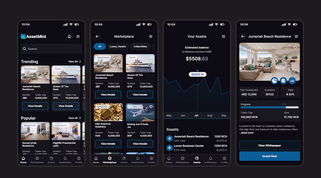 Cover image for I just finished designing AssetMint. A platform that turns r...