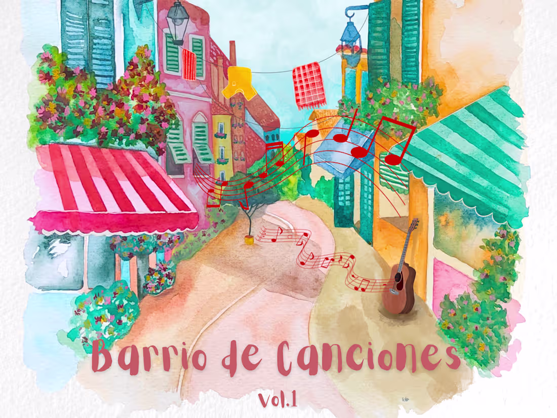 Cover image for "Barrio de Canciones, vol.1" by Sebastián Coloma