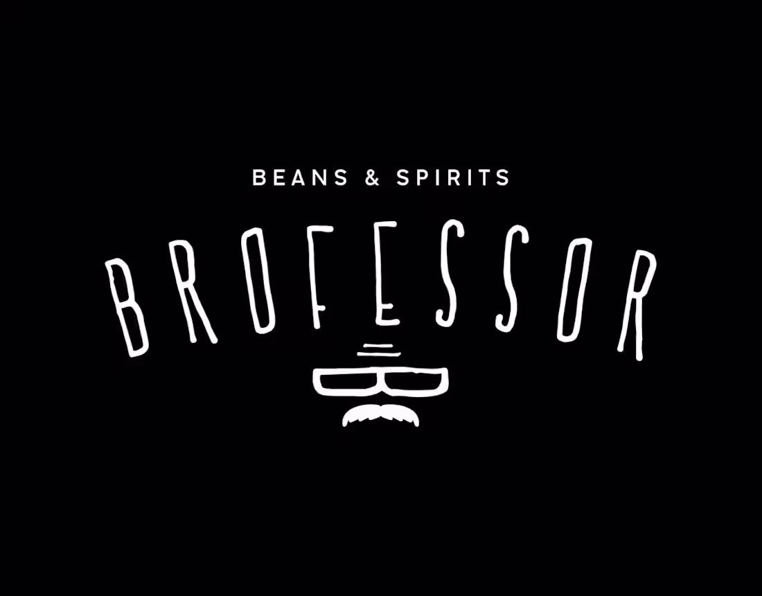 Cover image for Brofessor Beans & Spirits - logo design