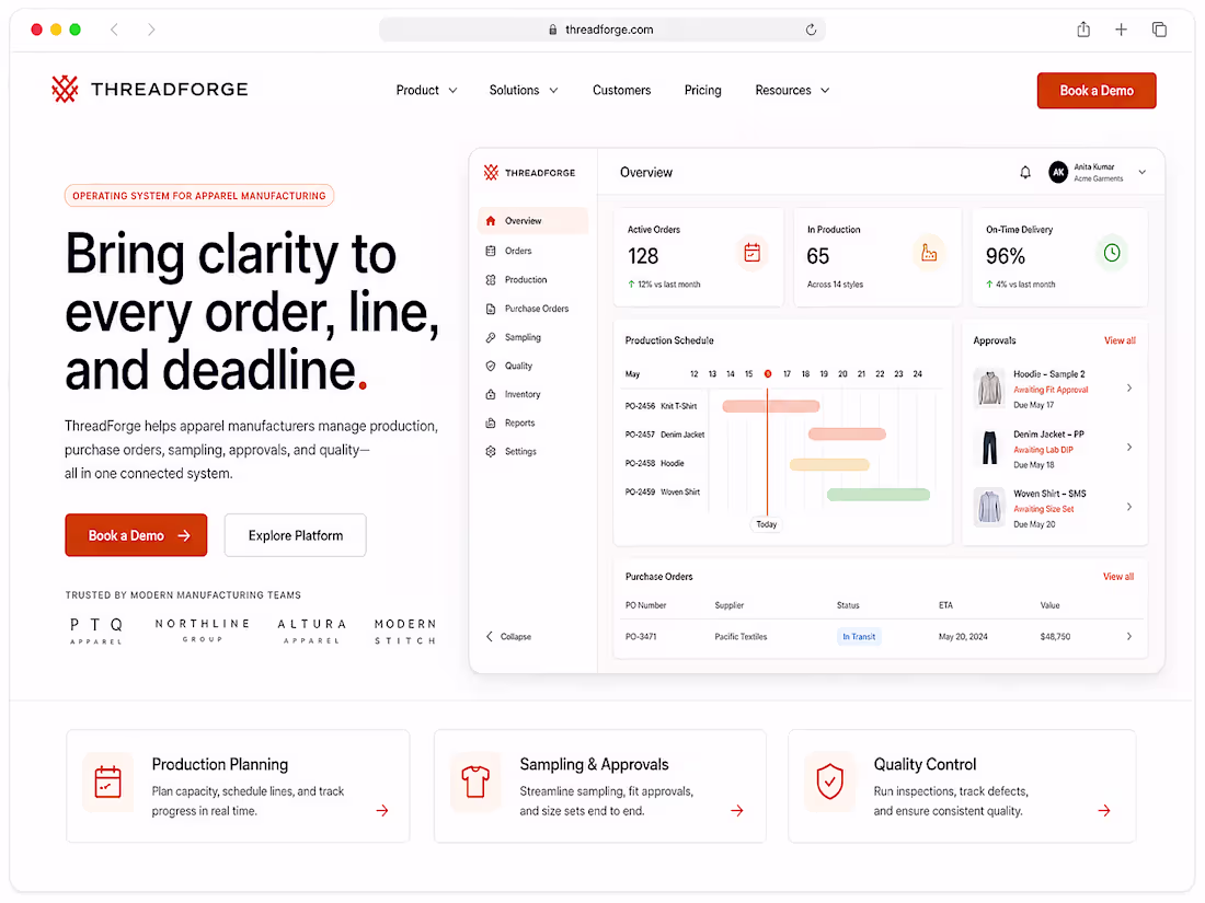 Cover image for ThreadForge: Bringing SaaS Clarity to