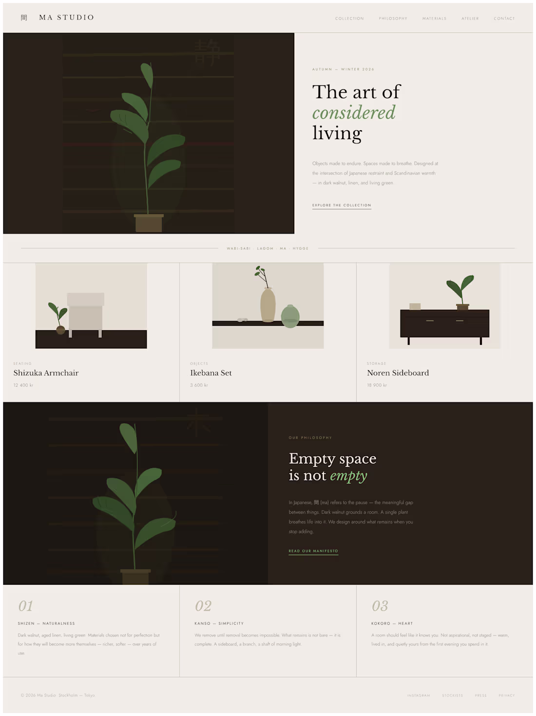 Cover image for Another website design template