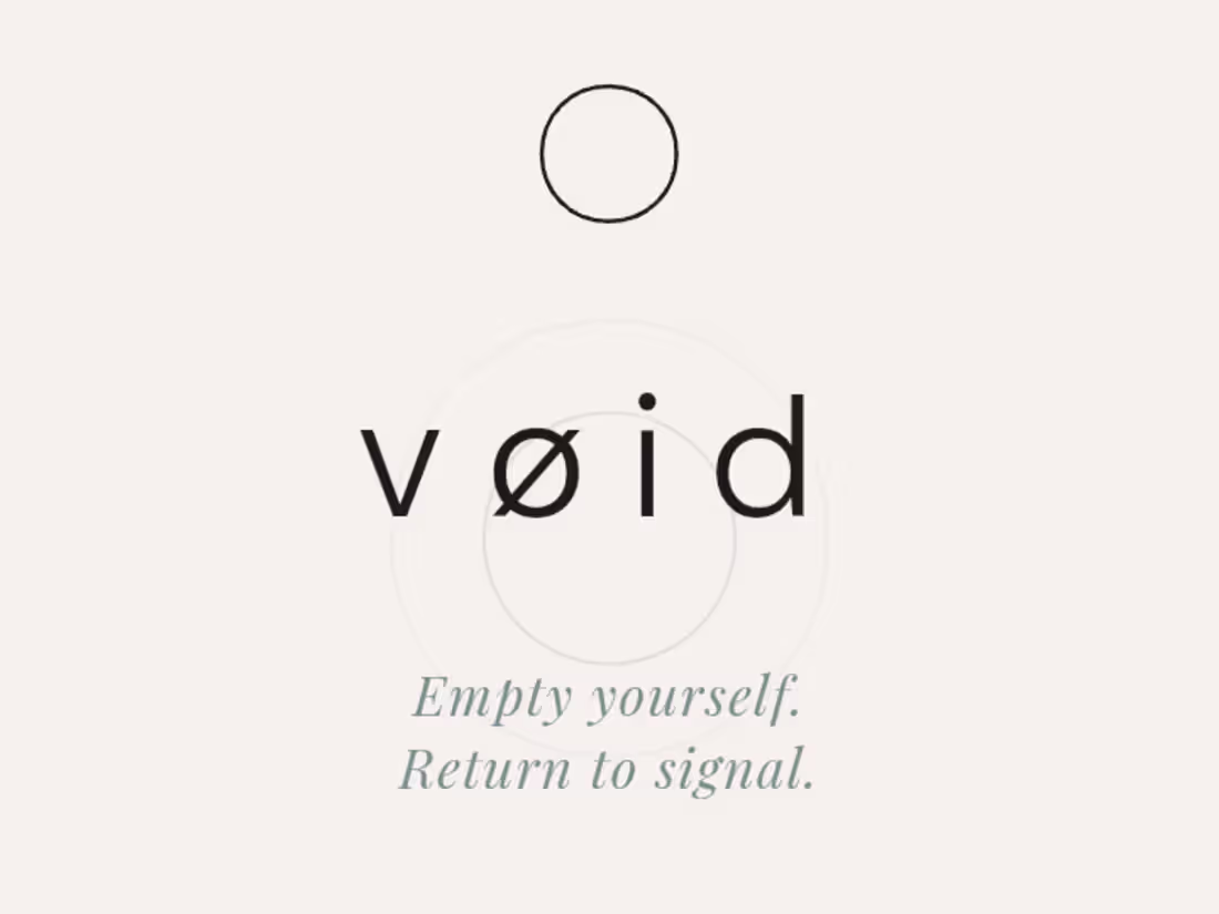 Cover image for Project: VØID Brand Identity &