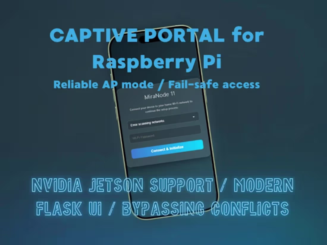 Cover image for Hardware-Level Captive Portal & Network
