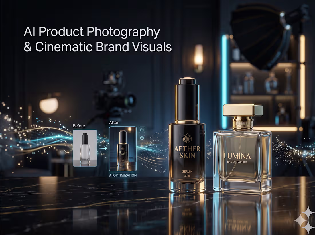 Cover image for AI Product Photography & Cinematic Brand Visuals