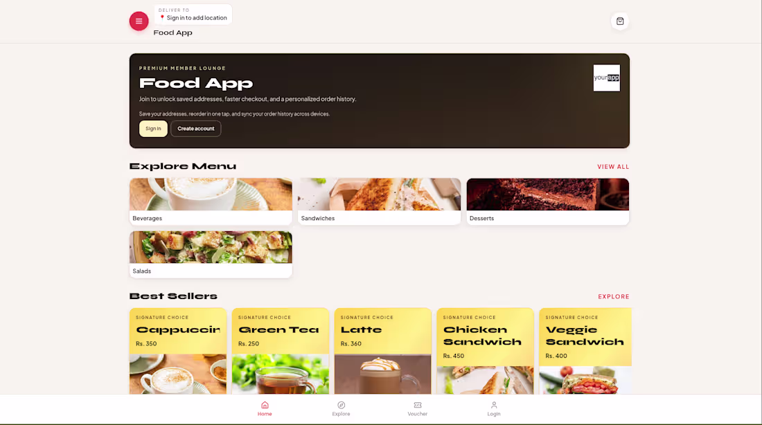 Cover image for Restaurant Management & Ordering App