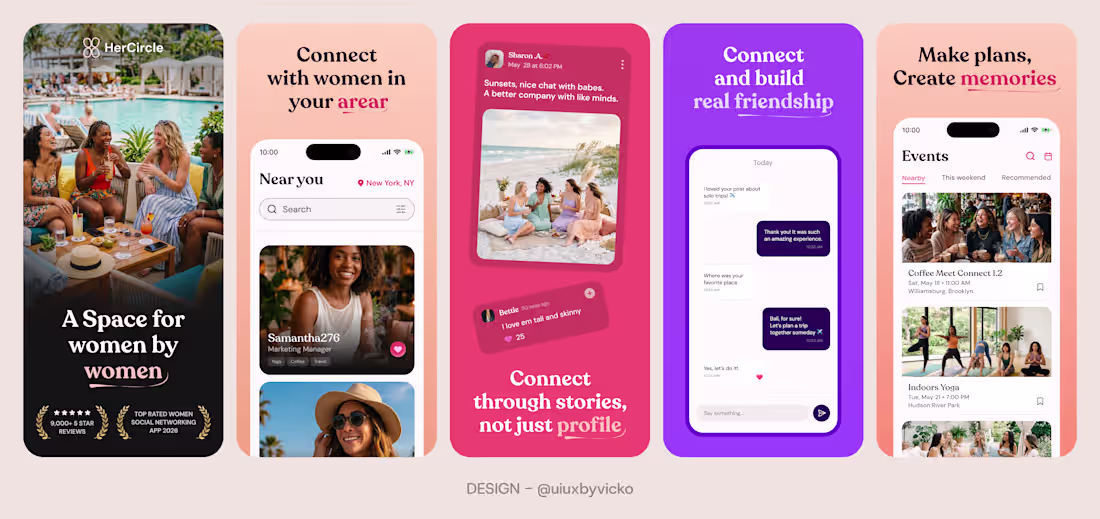 Cover image for App Store screenshots for a
