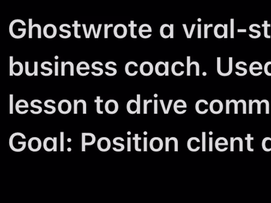 Cover image for LinkedIn Ghostwriting Post for Coach
I