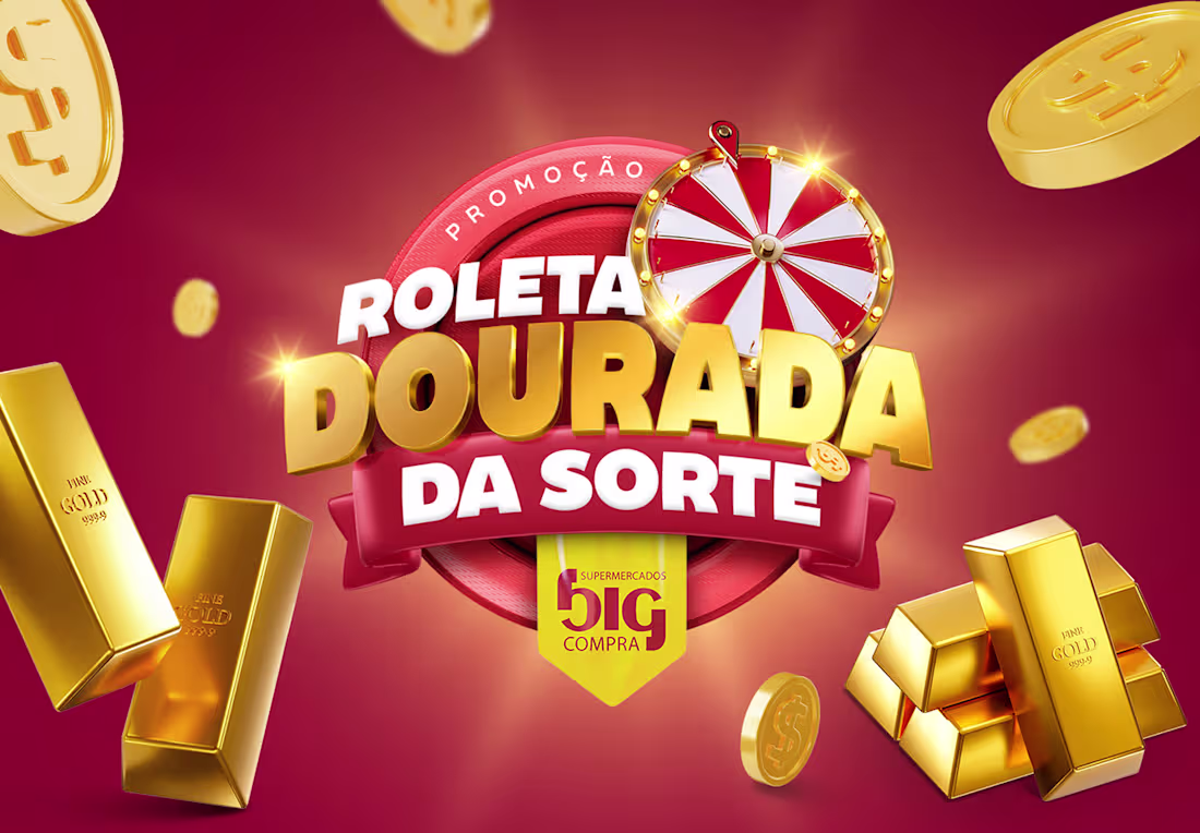 Cover image for Campanha Roleta Dourada da Sorte - Big Compra